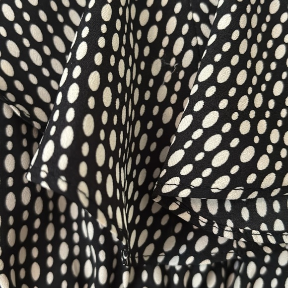 Motherhood Maternity Soft Ruffle Tank Print Shirt with Belt Loop➰ (no belt incl) - Picture 5 of 5